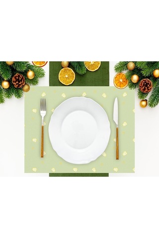 Home Green Tom & Jerry Kumaş Amerikan Servis 4'lü Set 35x50cm Çok Renkli