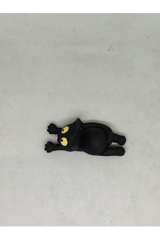 Tırmanan Kedi Magnet Siyah