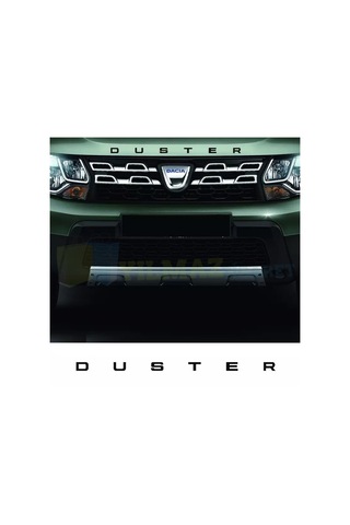 Dacia Duster Yazı Kaput Oto Sticker Yapıştırma Çıkartma Etiket 58 x 2 CM