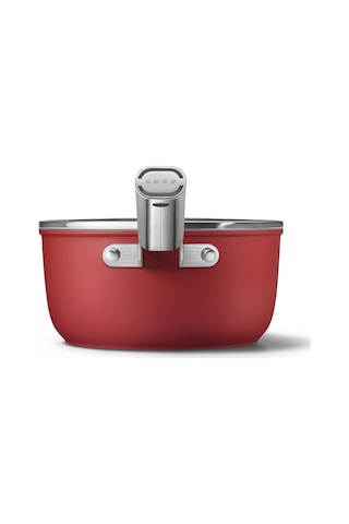 Smeg Cookware 50's Style Kırmızı 20 Cm Sos Tenceresi