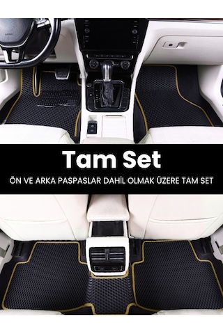 Volvo V50 Stationwagon 2004-2012 Uyumlu Eva Paspas Tam Set Oto Paspas,araca Özel,tam Koruma 199