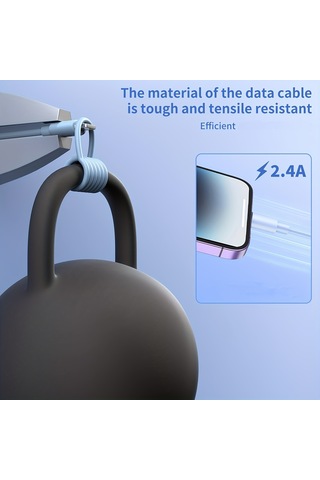 6 Adet 3/3/6/6/6/10ft Uzun Lightning Kabloları Hızlı Şarj Yüksek Hızlı Transfer Kablosu Distribütör Garantili