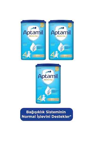 Aptamil 4 Numara 800 G 3'lü Avantaj Paketi