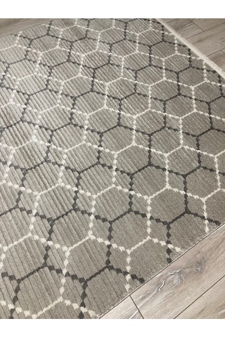 Dinarsu Nero Soft Iplik+etnik Desen+160x230+12 Mm+çok Yu