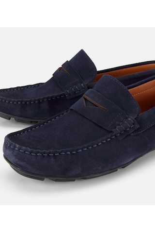 Hotiç Erkek Süet Deri Lacivert Comfort Günlük Loafer 02ayh319460a680 02ayh319460a680