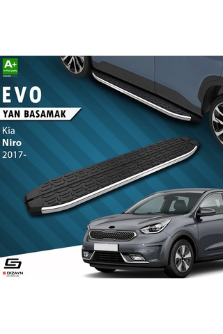 S-dizayn Kia Niro Evo Krom Yan Basamak 183 Cm 2017 Üzeri