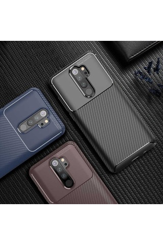Xiaomi Redmi Note 8 Pro Kilif Karbon Silikon Case 389460934