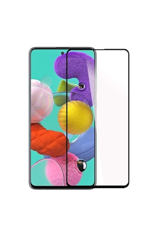 Samsung Uyumlu Galaxy A51 Fiber Nano Kırılmaz Ekran Koruyucu