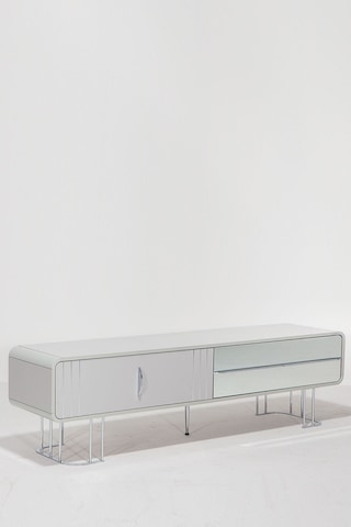 Modalife Veyron 197x45 Kapaklı + Çekmeceli TV Ünitesi Gri