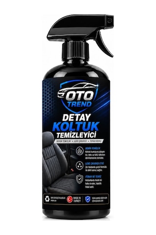 Oto Trend Detay Koltuk Temizleyici 400 Ml Araç İçi Kumaş Ve Döşeme Temizleyici, Güçlü Leke Çözücü 0