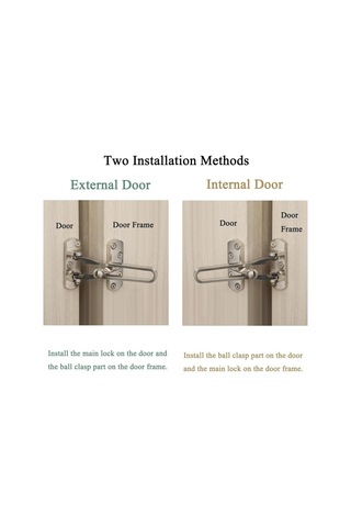 Güvenlik Kapı Kilitleri Ve Zincirleri B