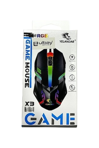 Rgb Kutulu Oyuncu Mouse Mi