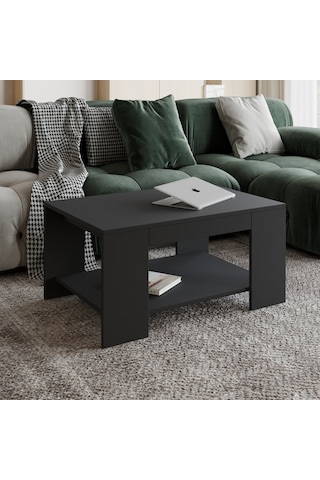 Lina Orta Sehpa Modern Minimal Tasarım Antrasit