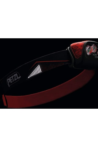 Petzl Actik Core Kırmızı Kafa Lambası E099GA01 Kırmızı