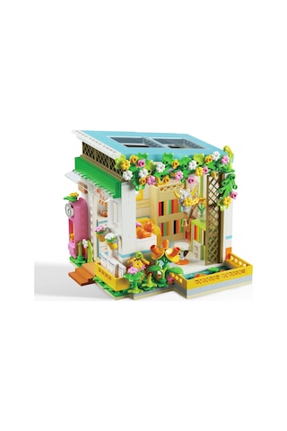 Wezone Ahşap Dıy Minyatür Ev Seti - Ebeveyn-çocuk Etkinliği Ve Yılbaşı Hediyesi