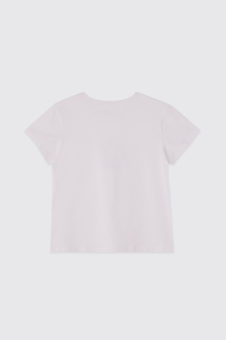 Panço Kız Çocuk Şort Tişört 2'li Vişne Alt Üst Takım 2611gk17008 Pembe