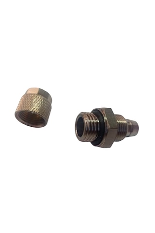 1/4 Diş Sıkma Nipel 10mm Hortum Için Metal 1 Adet Perde Geçiş Nipeli 1/4