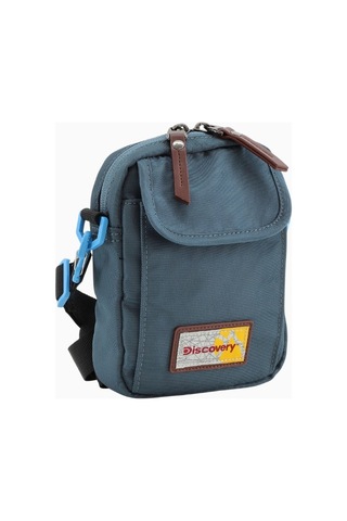Discovery Icon Rfıd Korumalı Sürdürülebilir Utility 1l Kapasiteli Unisex Omuz Çantası Mavi