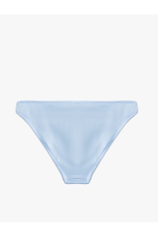 Koton Parlak Astarlı Bikini Altı Mavi 5sak00048mm Mavi