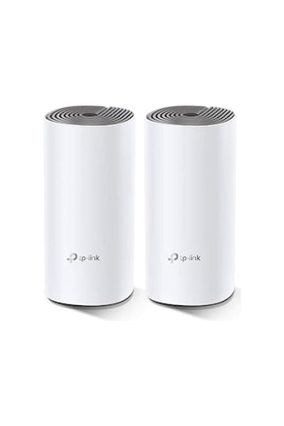 Tp-link Deco E4 2-pack , Ac1200 Mbps, Dual-band, 10/100mbps Portları, 100 Cihaza Kadar Bağlanılabi