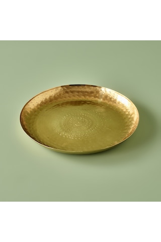 Bella Maison Serra Dekoratif Tabak Gold 40 CM