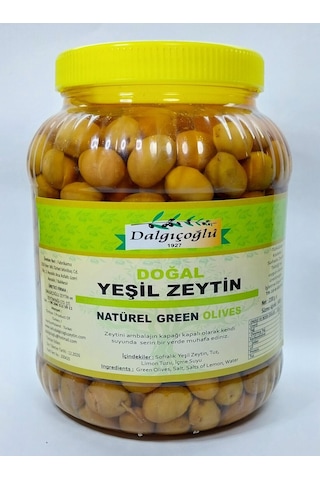 Dalgıçoğlu Taze Kırma Ayvalık Yeşil Zeytin 2450 G