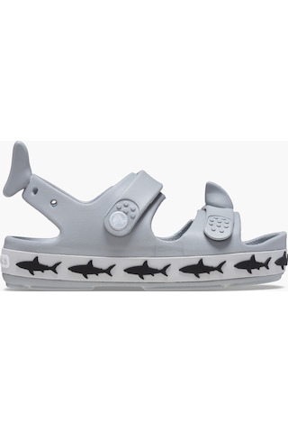 Crocs Crocband Cruıser Shark Erkek Çocuk Sandalet 210031-007 Gri
