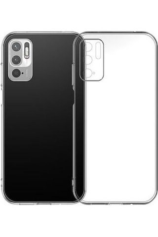 Xiaomi Poco M3 Pro İle Uyumlu Kılıf Şeffaf Kamera Korumalı Esnek Silikon Telefon Kılıfı Kapak