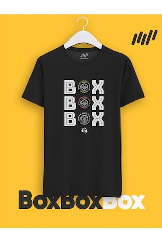 Flood Of Style Box Box Box T-shirt Siyah