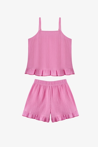 Penti Pembe Kız Çocuk Pinky Frill Set Pe14