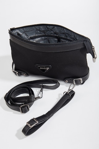 Saten Görünümlü Uzun Kısa Askılı Siyah Kadın Portföy Çanta 1893 Kadın