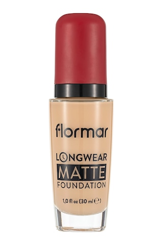 Flormar Longwear Mat Bitişli Fondöten 030 Light Beige