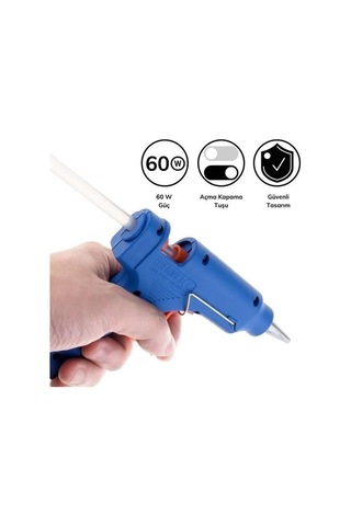 Hubrendy Kargo 60w Silikon Mum Tabancası Büyük