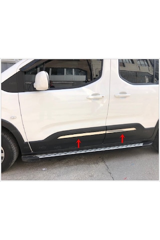 Peugeot Rifter Krom Yan Kapı Çıtası 4 Prç. 2018 ve Üzeri P.çel .