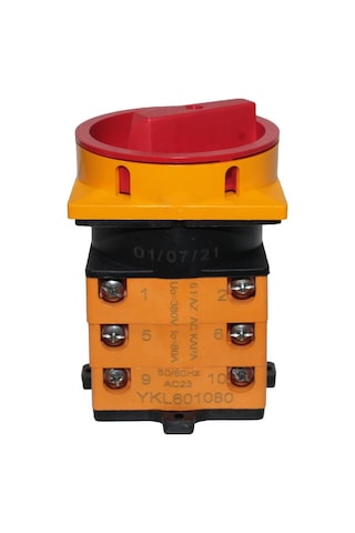 OPAŞ 6X80A 0-1 Aç-Kapa Kilitli Şalter