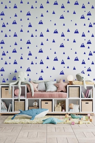 Modern Dağlar Duvar Sticker, Bebek Ve Çocuk Odası Dekoratif Duva (552798419)