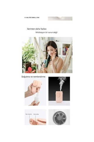 Usb Mini El Fanı - Yeşil 8516 Yeşil Yok Usb Buharsız 1.000 Adetten Az