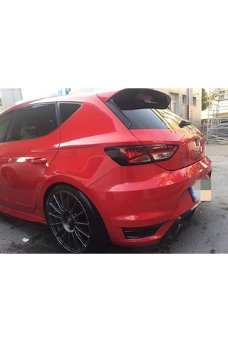 Seat Leon Mk3 Spoiler Çıtası / Arka Cam Çıtası Piano Black Boyalı