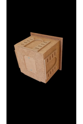 Mdf Ev Desenli Kumbara