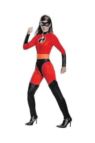 İnanılmaz Aile Kostümü Cadılar Bayramı Partisi Karnavalı Yüksek Kaliteli Kadın %100