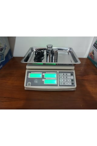 30 KG Terazi-Yeni Tarihli-2026 Muayeneli-Bakanlık Onaylı