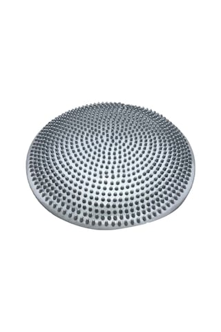 Anjiexun Yoga Topları Masaj Pedi Şişirilebilir Denge Yastığı Gümüş-gri Gümüş-gri