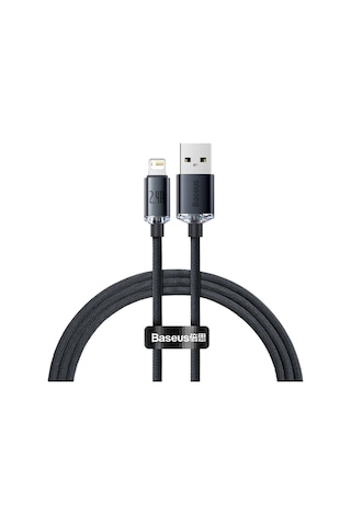 Baseus Crystal Shine Series USB to Lightning 1.2m 2.4A Hızlı Şarj