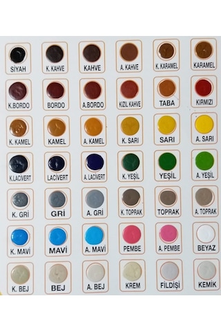 Derby Mont Direksiyon Koltuk Deri Boyası 100Ml, Sünger Hediyeli