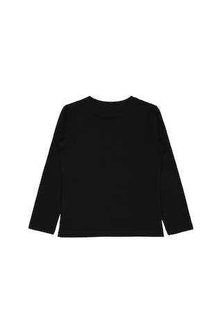 Civil Girls Civil Kız Çocuk Basic Sweatshirt Likralı Süprem Uzun Kol Okul Kreş Ve Günlük Kullanım - Siyah Siyah-siyah
