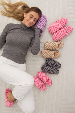 3'lü Paket Terra Kapalı Kadın Terlik Ev Terliği Paket Ürün