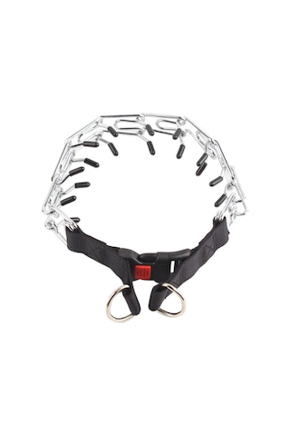 Köpek Kauçuklu Yürüyüş Boyun Zincir Eğitim Tasması 4 MM x 60 CM