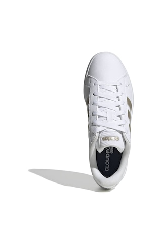 Adidas Grand Court Base 3.0 Beyaz Kadın Sneaker Beyaz-altın