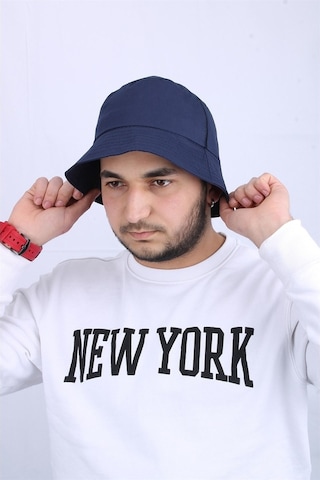 Cappello Unisex Safari Şapka - - Capusfr002-Mavi