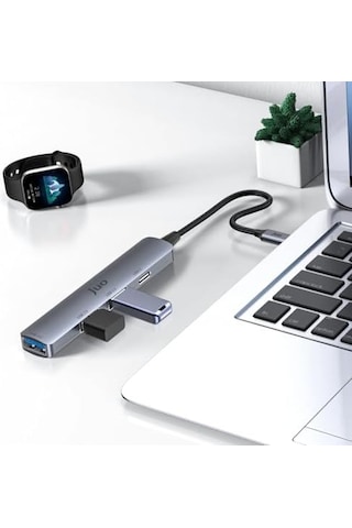 Type-c 4 Portlu Usb 3.0 / Usb 2.0 Çoklayıcı Dönüştürücü Hub 01